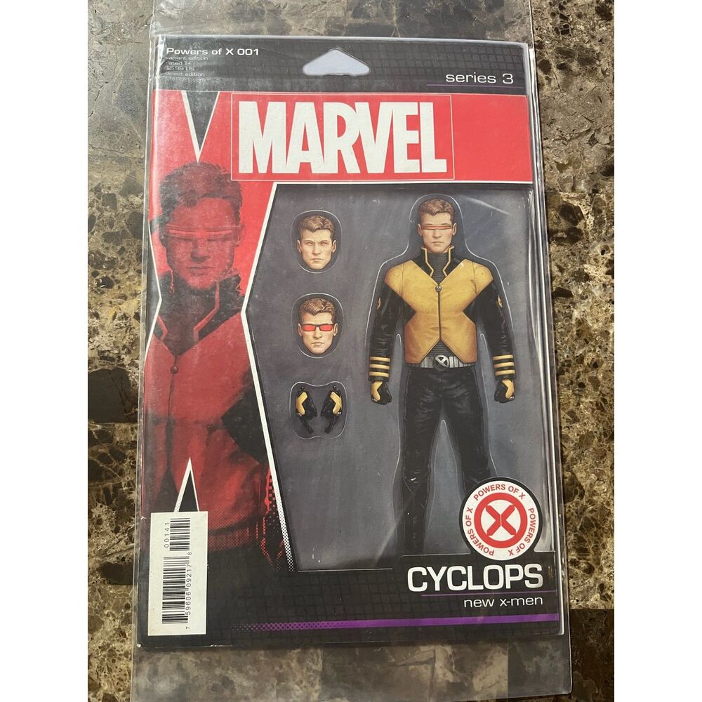 Powers of X #1 (2019) Cyclops Action Figure Variant John Tyler Christopher